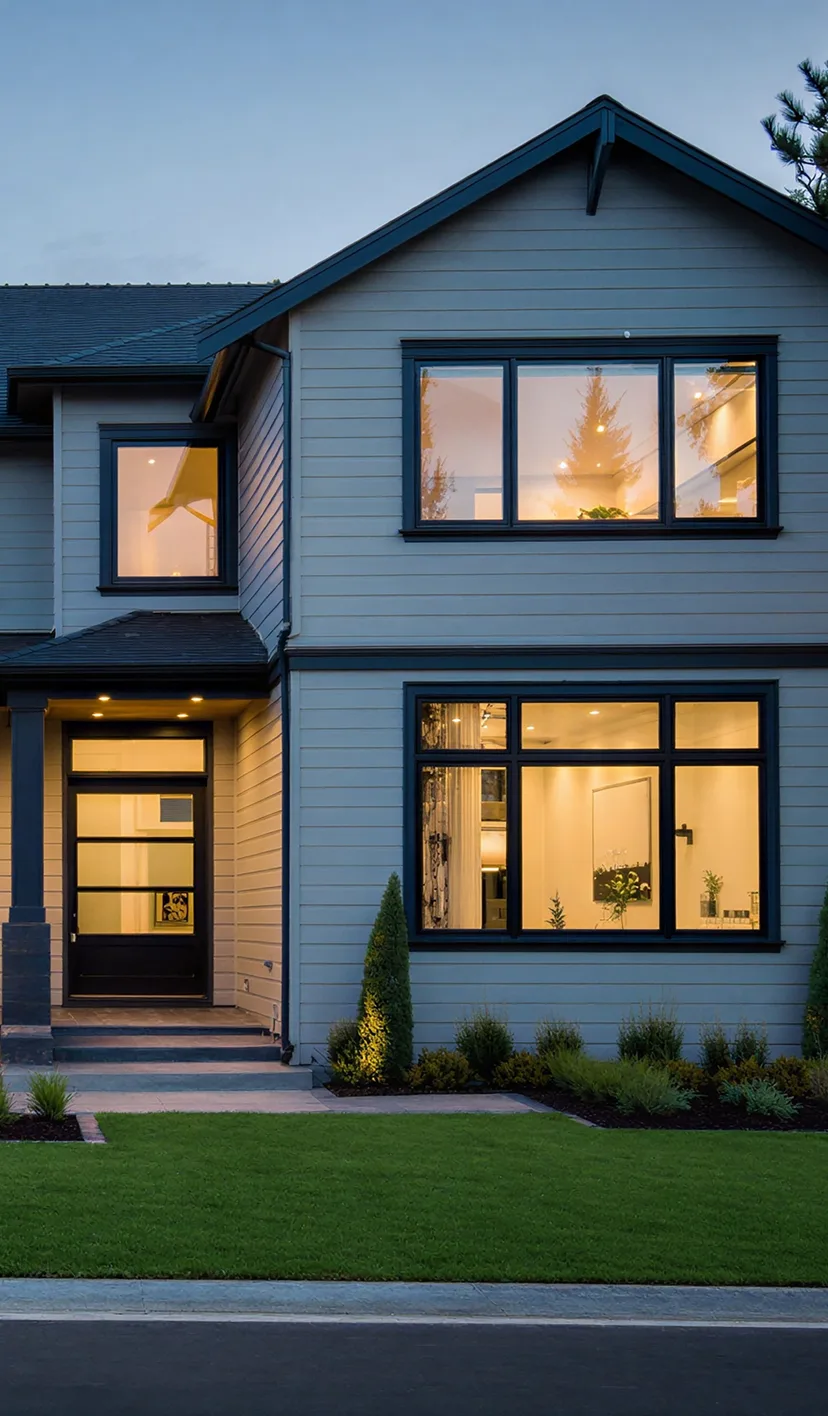 Beautiful home with new doors and windows